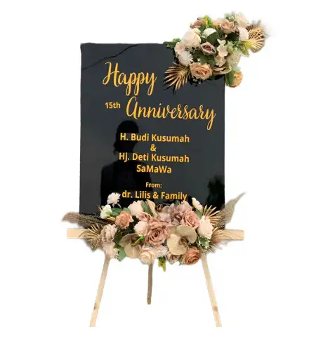 Papan Bunga Akrilik Cananggela